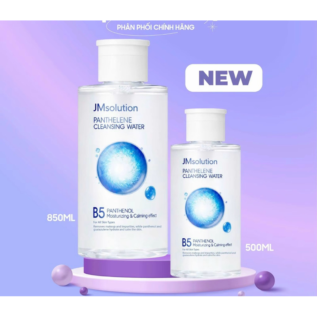 ( Hàng công ty) Tẩy trang B5 JM Solution 500ml/850ml giúp sạch sâu và cấp ẩm da-ThyLee