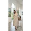 🌼 Đầm Midi Hoa Nhí Cổ Vest Thanh Lịch - Váy Xòe Dài Tôn Dáng Kèm Đai Eo Cao Cấp
