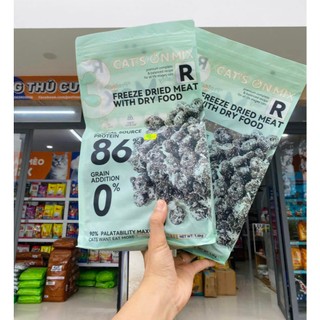 [1.4KG] Hạt CAT'S ON Mix R Mix Ruốc Sấy, Không Độn Ngũ Cốc, Dành Cho Mèo Mọi Lứa Tuổi