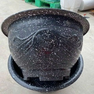 Chậu Nhựa Trồng Cây PHÚC- LỘC- THỌ T48,Kích thước 46x23cm, Chậu Trông Cây Cảnh, Trồng Sen, Trồng Đào Quất Tết