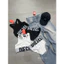 Set bikini Diesel quần jeans suông đai lưng túi rách