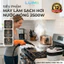Máy Làm Sạch Hơi Nước Nóng Đa Năng LUMI 2500W -Máy Vệ Sinh Khử Trùng Nhà Bếp Áp Suất Cao, Đánh Bay Dầu Mỡ