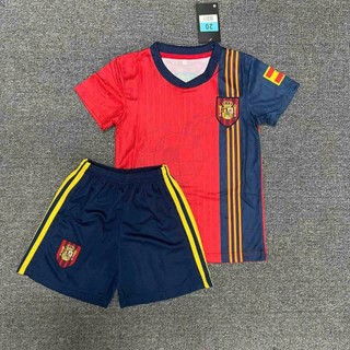 [CÓ IN TÊN] Bộ áo bóng đá trẻ em TB.N DỎ, đủ size cho bé 8-56kg, chất thun lạnh thoáng mát Top Kid