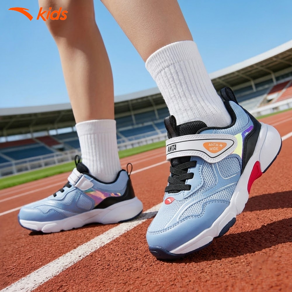 [VC 100K] Giày Chạy Thể Thao Bé Trai ANTA KIDS 3125C9909. Sports Little Kids 4-7 Years Running Shoes