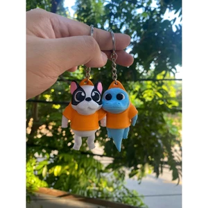 Móc Khóa Cá Sấu Cute In 3D PLA, Mô Hình Mini Đeo Balo Túi Xách, Quà Tặng Dễ Thương