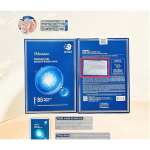 Mặt Nạ JM Solution Panthelene Intensive Barrier B5 Dưỡng Ẩm Chuyên Sâu #Xanh Dương ( hộp 5 miếng)-ThyLee