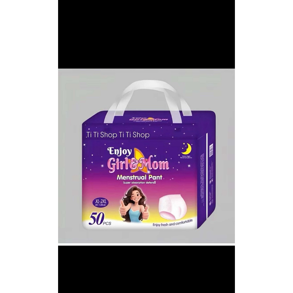Combo 50 miếng băng vệ sinh dạng quần siêu thấm hút dành cho phụ nữ đến ngày đèn đỏ