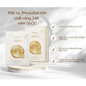 Mặt Nạ Vàng 24K PRIME GOLD PREMIUM FOIL MASK 35m–Dưỡng Ẩm,Chống Lão Hóa,Sáng Da