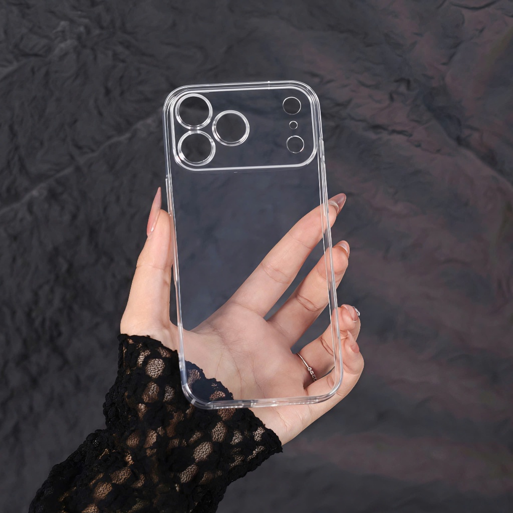 Ốp lưng Silicon trong cao cấp cho iphone  17/16/15/14/13/12/pro/max/plus/air