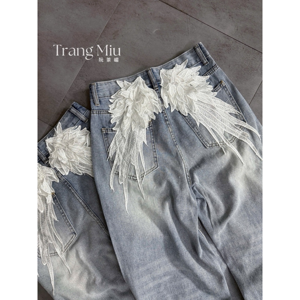 Thêm mã quần new ạ Quần cánh đính đá e vt mã mới Size SMl