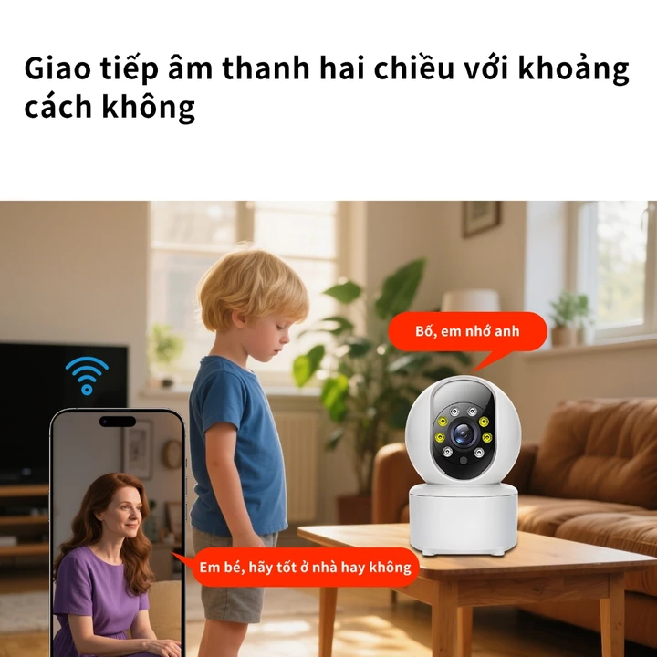 Wi-Fi Security Camera V360 – 3