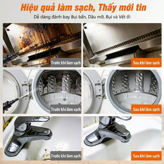 [BH 12TH] Máy Làm Sạch Hơi Nước Nóng Đa Năng LUMI 2500W -Máy Vệ Sinh Khử Trùng Nhà Bếp Áp Suất Cao, Đánh Bay Dầu Mỡ
