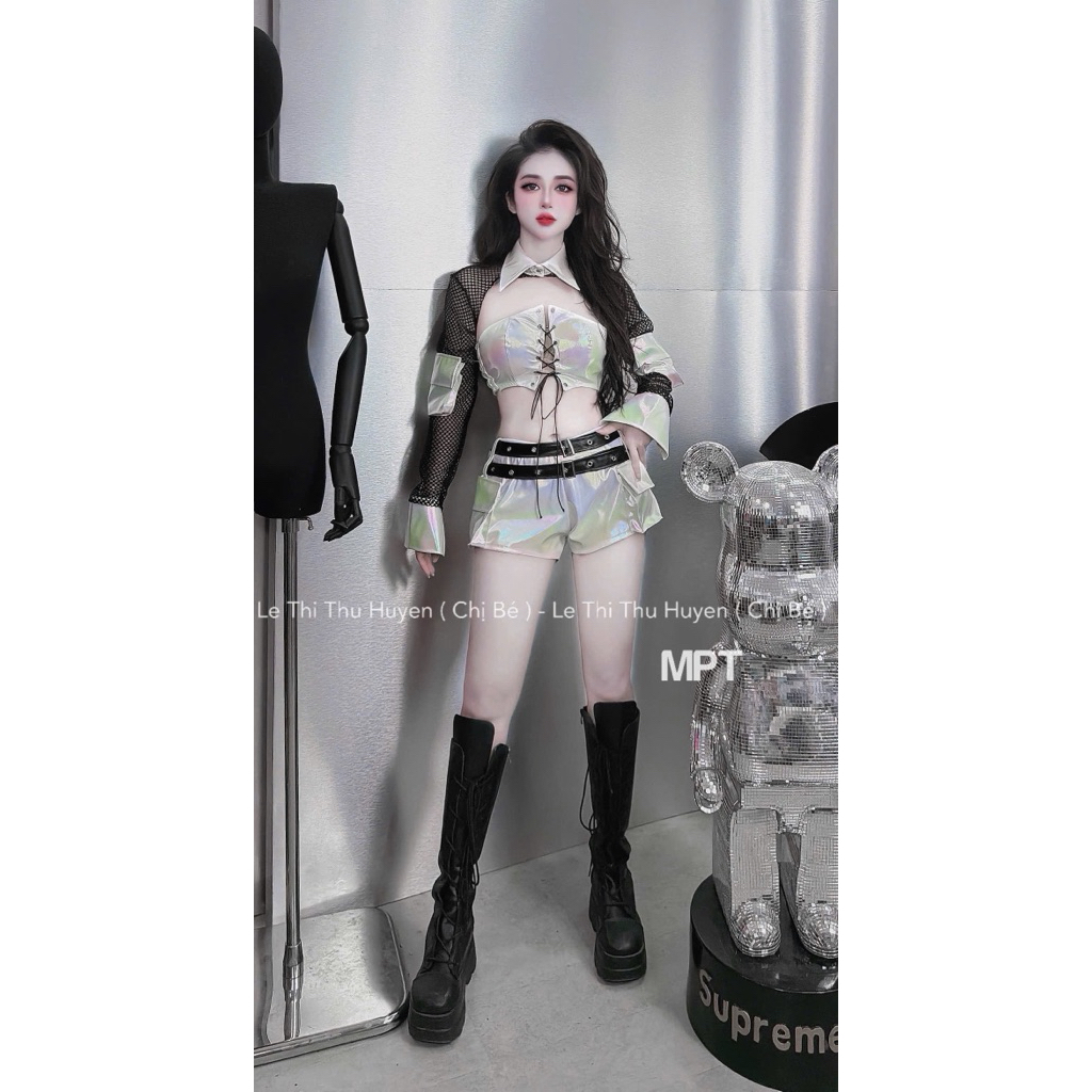 🔱 Set da bóng mix áo lưới túi hộp