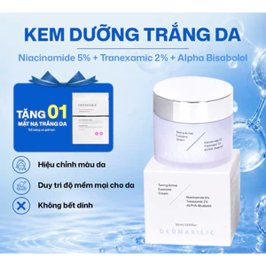 Combo Kem Nám Sạm Tàn Nhang DERMAXILIC Dưỡng Da, Chống Lão Hoá Cao Cấp, Chính Hãng Hàn Quốc