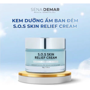 Kem dưỡng SENA DEMAR S.O.S SKIN RELIEF 50g Hàn Quốc hạn 2028 Kem sos senademar-ThyLee