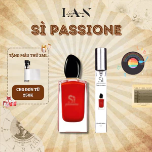 Nước Hoa Chiết Sì Passione, Tinh Dầu Nước Hoa Nữ LAN PERFUME Phong Cách Gợi cảm, Hấp dẫn, Ngọt ngào
