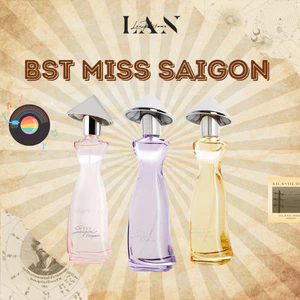 BST Nước Hoa Miss Saigon Elegance Ruby, Amethyst, Amber LAN PERFUME, Nước Hoa Chiết Nhẹ Nhàng, Trong Sáng, Dễ Chịu