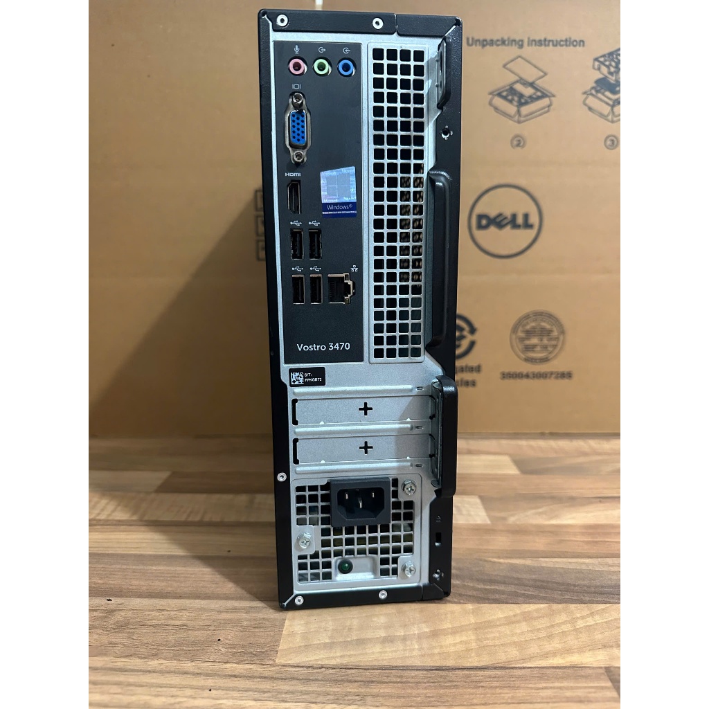 Dell Vostro 3470 SFF Gen 8 Core i5 8500 Ram 16G SSD 256G Tích Hợp