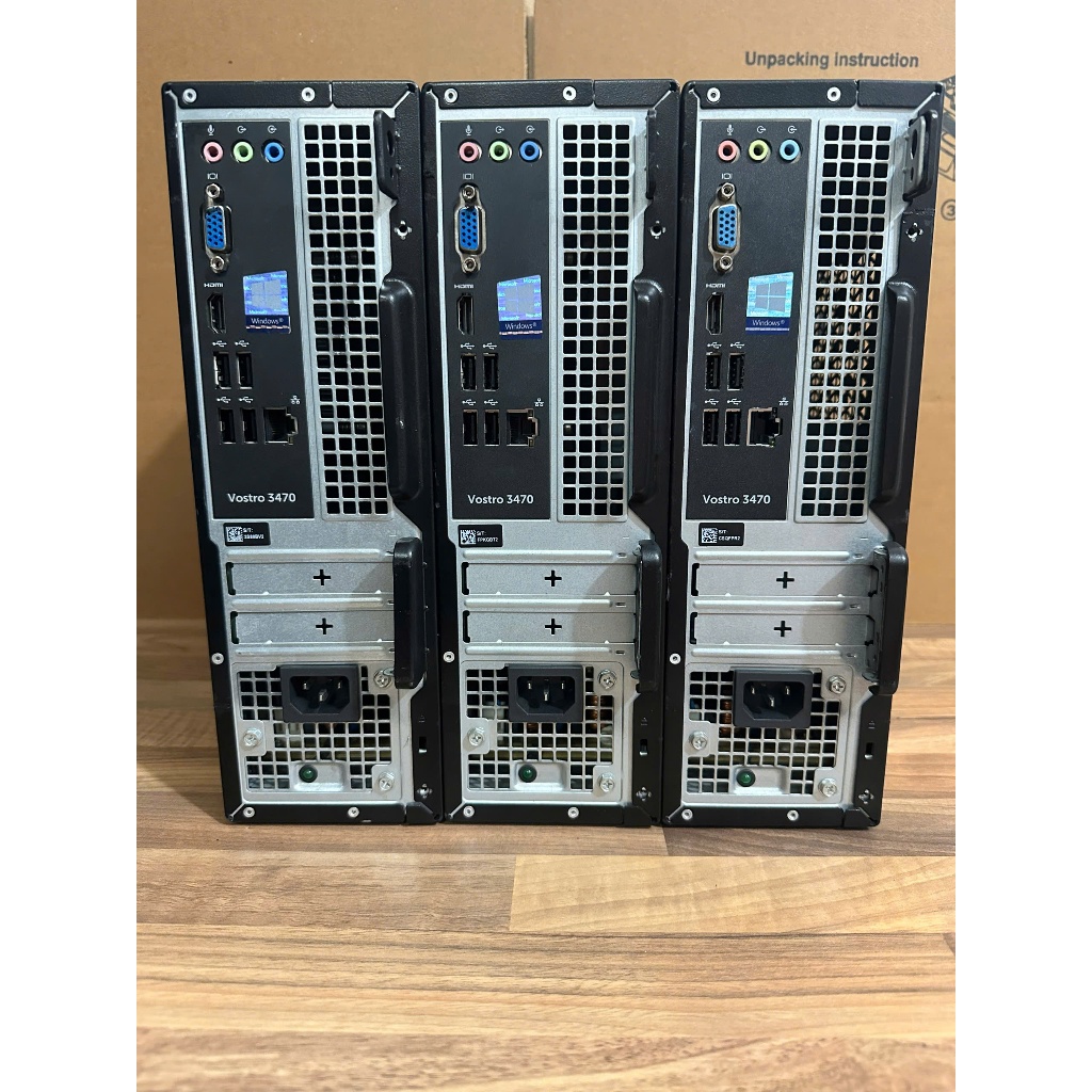 Dell Vostro 3470 SFF Gen 8 Core i5 8500 Ram 16G SSD 256G Tích Hợp