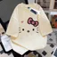 Áo Thun Tay Lỡ Nam Nữ In Hình Mèo Hello Kitty Dễ Thương From Thụng Chất Cotton Mềm Mát