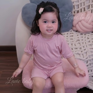 Bộ thun lạnh cộc tay cho bé 4kg -15kg