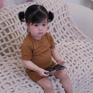 Bộ thun lạnh cộc tay cho bé 4kg -15kg