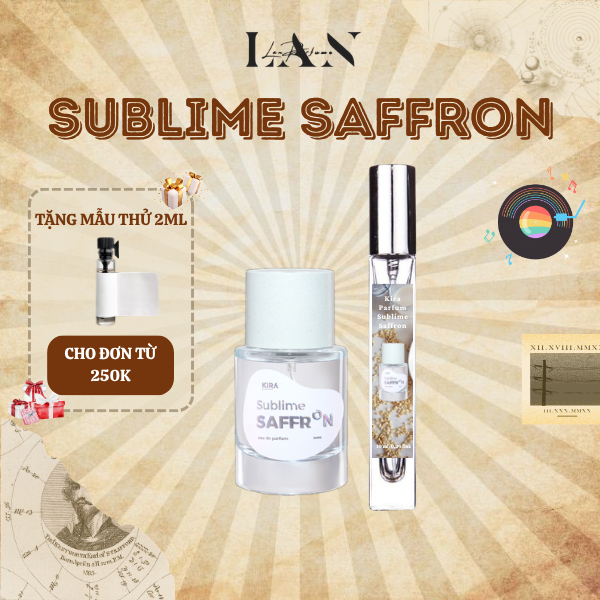BST Nước Hoa Unisex Kira Parfum LAN PERFUME, Nước Hoa Chiết Độc Đáo, Đầm Ấm, Dễ Thương