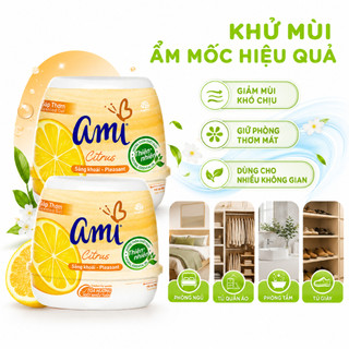 Sáp Thơm Ami 180g Khử Mùi Hiệu Quả Khử Mùi Ẩm Mốc GD07 - Sáp Thơm Phòng Khử Mùi Không Khí An Toàn