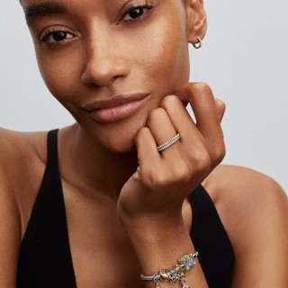 Nhẫn Pandora Timeless Bạc Đính Đá Nhỏ - Sparkling Band Ring