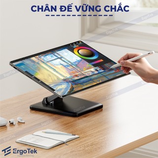 EM-06 / Giá Đỡ Màn Hình Thu Ngân - Arm Màn Hình Phụ - Tay Đỡ Màn Hình Để Bàn Nâng Hạ Xoay Góc Gật Gù