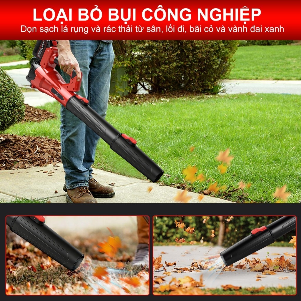 Thẻ bảo hành toàn shop khi mua sản phẩm máy thổi bụi công nghiệp công suất lớn