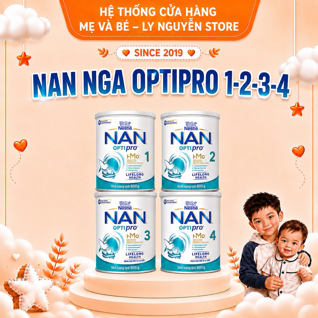 [Ly Nguyễn Store] Sữa Nan Nga Optipro 400 - 800G