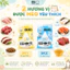 Hạt SK Cho Mèo 3 Loại Thịt Cá, Protein Từ Côn Trùng,Không Độn Ngũ Cốc, Dễ Hấp Thu Tăng Cơ, Tăng Cân Cho Mèo Túi 1,5KG