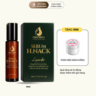 [TẶNG NÁCH HỒNG] Serum Khử Mùi Hôi Nách Mờ Thâm Nách Chân Ngân Bình H.NACK 9ml