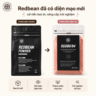 Bột đậu đỏ tắm dưỡng trắng nuôi dưỡng da sáng đều màu REDBEAN - Da69station
