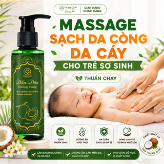 Dầu dừa Massage Cho Bé Thuần Chay Chiết Xuất Dừa Hãng Home Care, Massage Bé, Cho Mẹ Bầu, Sau Sinh