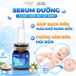 Serum dưỡng da Rốn Bon Bon Giúp Mau Rụng, Khô Rốn Chống Hăm Rốn Cho Bé dùng trong Spa Mẹ Bé Cao Cấp