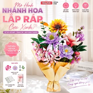 Mô Hình Nhánh Hoa Lắp Ráp Cực Xinh DIY - Hoa Lắp Ghép Trang Trí, Quà Tặng Sáng Tạo, Tự Tay Lắp Ráp