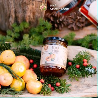 Mơ Sành - Mứt mơ má đào vị chua ngọt thơm ngon hũ 260gr