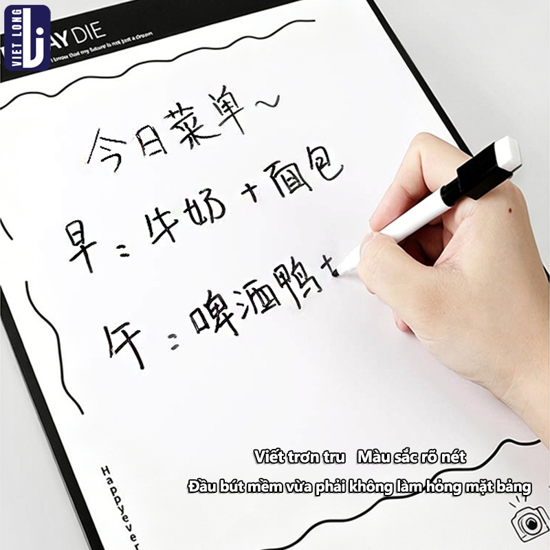 Bút Lông Viết Bảng Nhiều Màu Xóa Được – Combo 8 Cây Có Nam Châm Cho Bé, Dùng Viết Bảng Trắng & Vẽ Tranh, Khô Nhanh Không