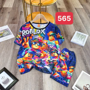 Bộ Roblox xanh 565 đủ size 7-75kg