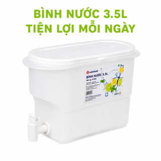 Bình Đựng Nước Có Vòi Việt Nhật 3.5L Có Nắp Đậy GD44 - Bình Nước Có Vòi Việt Nhật Tiệc Và Dã Ngoại