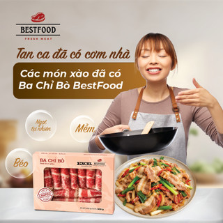 [Hỏa Tốc HCM] Ba Chỉ Bò (Short Plate) - Ba Chỉ Bò Excel Canada Hộp 300gr