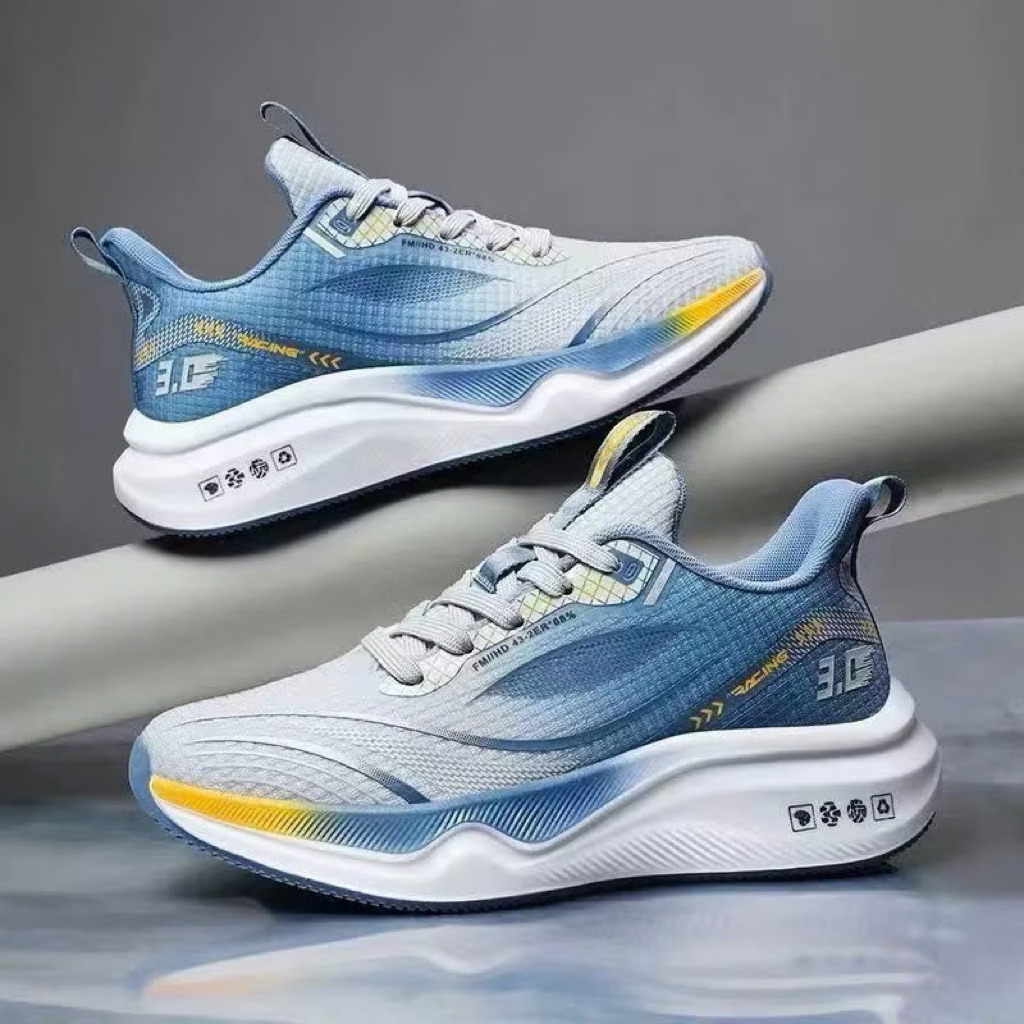 Giày Sneaker Nam Cao Cấp Đế Mềm Chống Trượt Êm Chân Thoáng Khí Mẫu Hot 2026