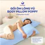 Vỏ Gối Ôm Lạnh Goodnight Poppy 45x120cm - Vỏ Gối Thun Lạnh Mát Mịn