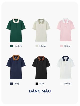 Áo Polo Nữ YODY vải Mắt Chim Cổ Phối Bo Co Giãn Thông Thoáng WCPO26A052