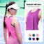 Áo Tanktop Nữ Tập Gym yoga ICADO AT3, Áo Ba Lỗ Thể Thao Basic thế giới đồ tập