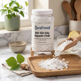 Bột sắn dây nguyên chất giúp thanh nhiệt hạ nhiệt cơ thể , giúp các chị em trắng mịn , sản phẩm nguyên chất 100%