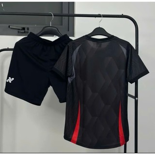 [CÓ IN TÊN] Bộ áo bóng đá trẻ em amax xọc đỏ , đủ size cho bé 18-78kg, chất thun lạnh thoáng mát Top Kid