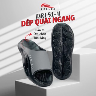 Dép Quai Ngang REDLEO Oran - EVA Đúc Nguyên Khối, Phối 2 Màu Unisex, Big Size DRL51-4